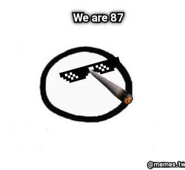 We are 87