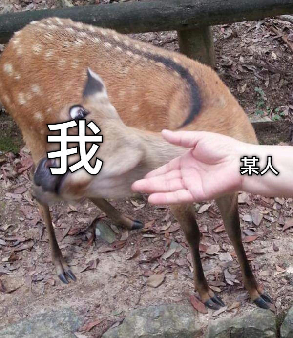 我 某人