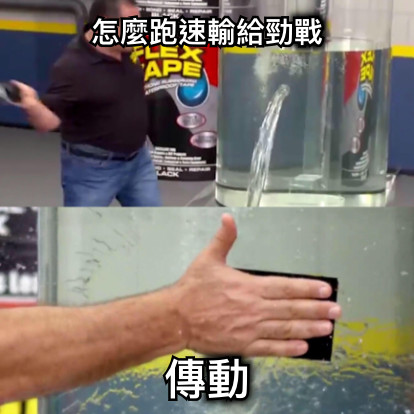 怎麼跑速輸給勁戰 傳動