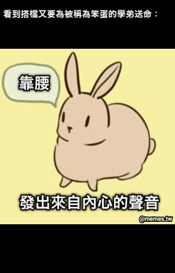 發出來自內心的聲音 靠腰 看到搭檔又要為被稱為笨蛋的學弟送命：