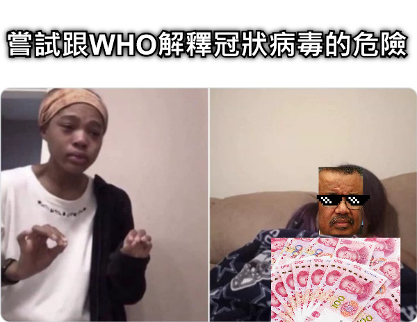 嘗試跟WHO解釋冠狀病毒的危險