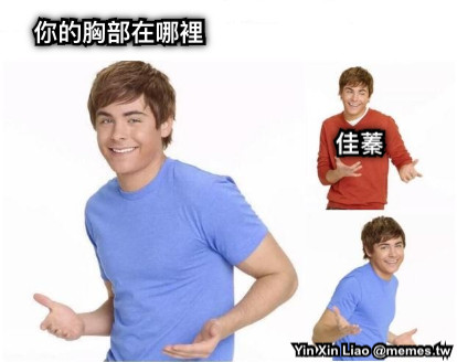 你的胸部在哪裡 佳蓁