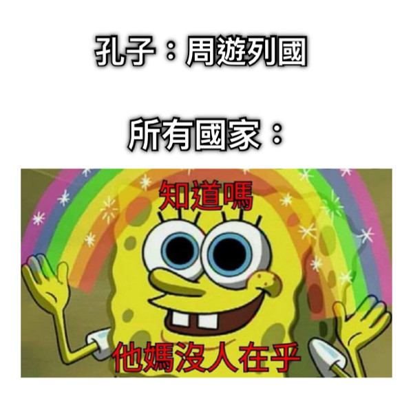 孔子：周遊列國 所有國家：