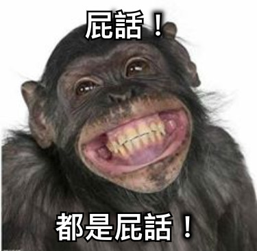 屁話！ 都是屁話！