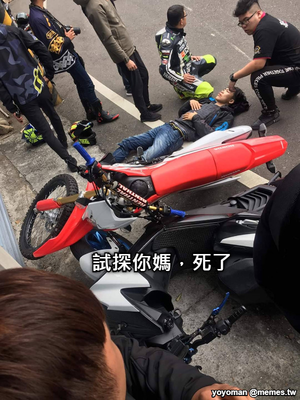 試探你媽，死了