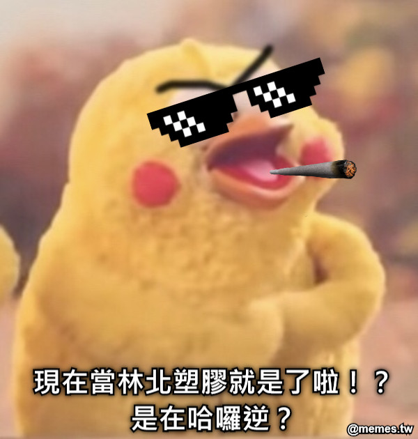 現在當林北塑膠就是了啦！？ 是在哈囉逆？