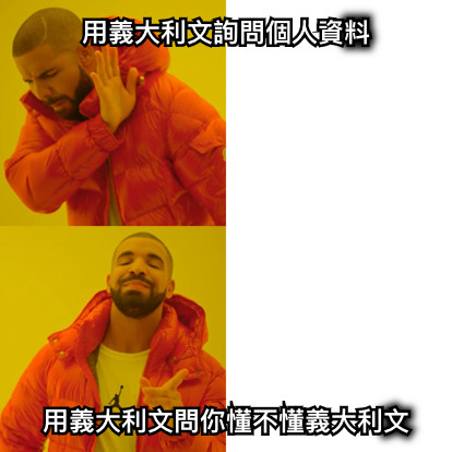 用義大利文詢問個人資料 用義大利文問你懂不懂義大利文