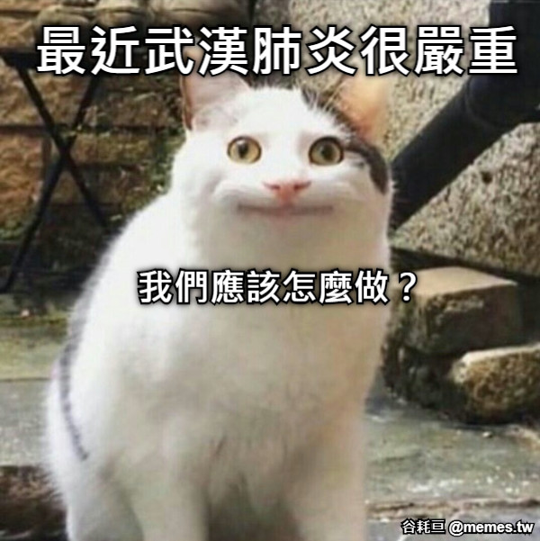 最近武漢肺炎很嚴重  我們應該怎麼做？