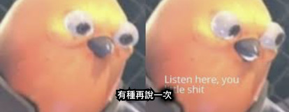 有種再說一次