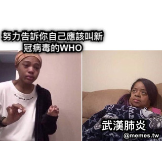 努力告訴你自己應該叫新冠病毒的WHO 武漢肺炎