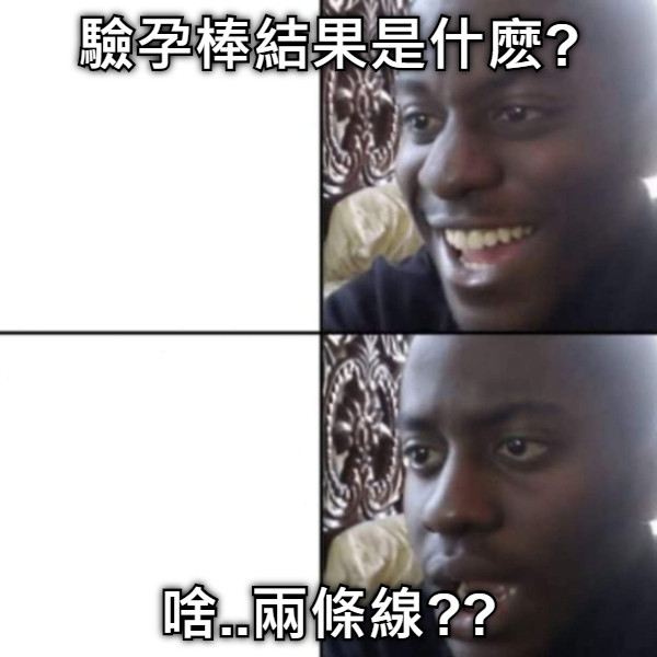 驗孕棒結果是什麽? 啥..兩條線??