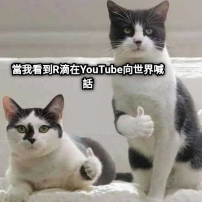 當我看到R滴在YouTube向世界喊話