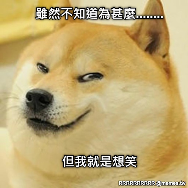 雖然不知道為甚麼........         但我就是想笑