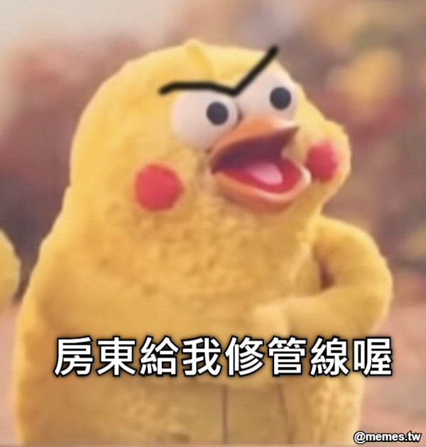 房東給我修管線喔