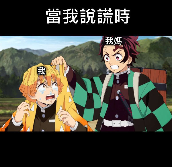 當我說謊時 我媽 我