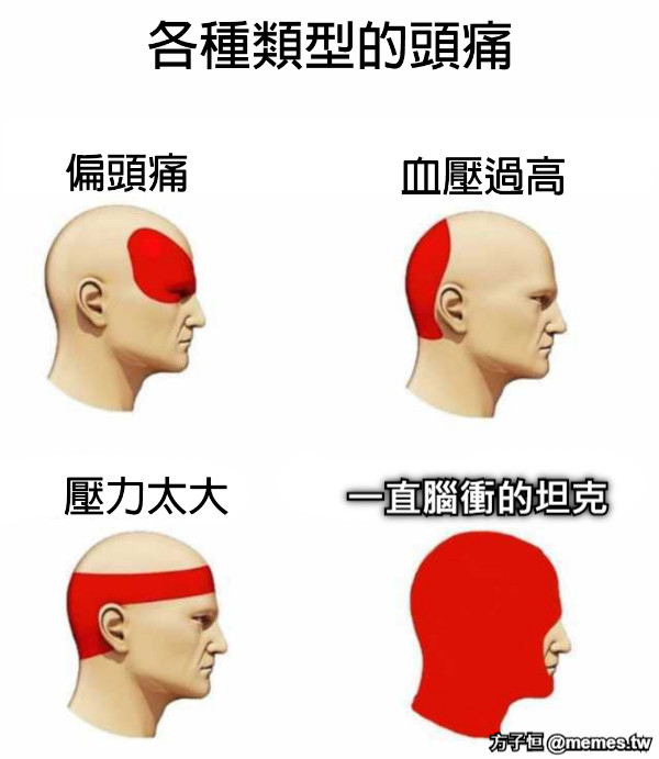 一直腦衝的坦克