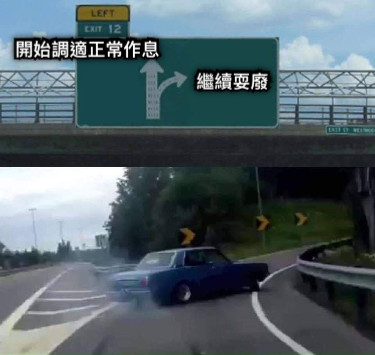 開始調適正常作息 繼續耍廢