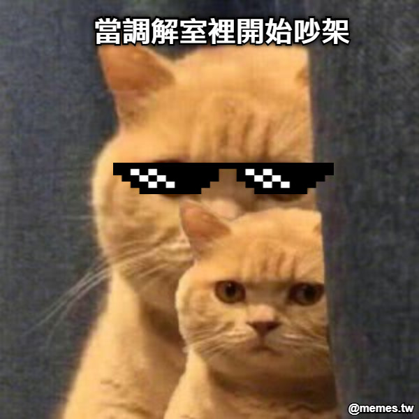 當調解室裡開始吵架