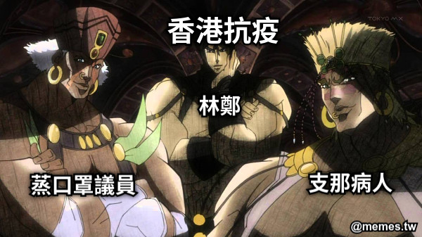 香港抗疫 支那病人 林鄭 蒸口罩議員