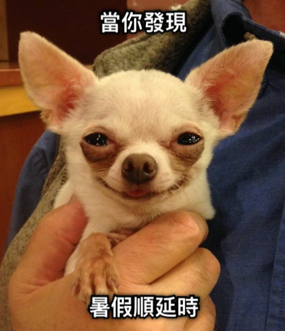當你發現 暑假順延時
