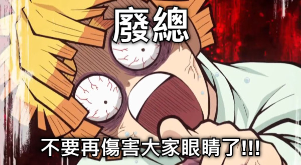 廢總 不要再傷害大家眼睛了!!!