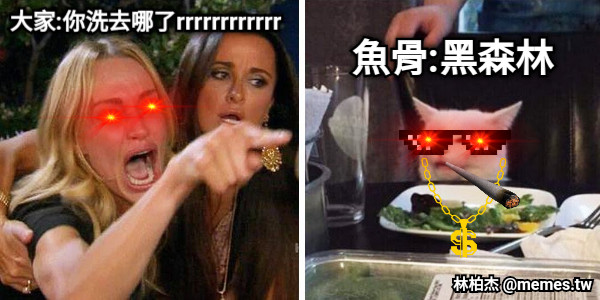 大家:你洗去哪了rrrrrrrrrrrr 魚骨:黑森林