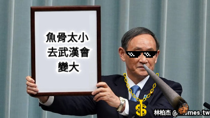 魚骨太小 去武漢會變大