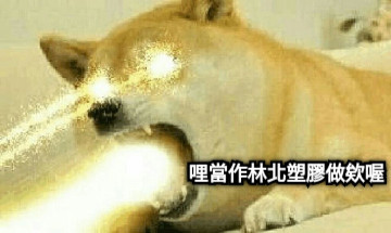 哩當作林北塑膠做欸喔