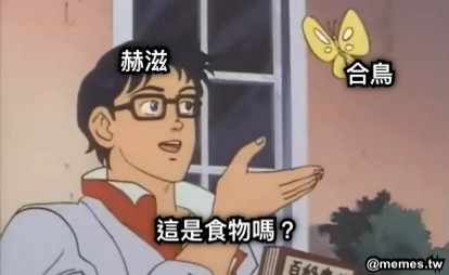這是食物嗎？ 赫滋 合鳥