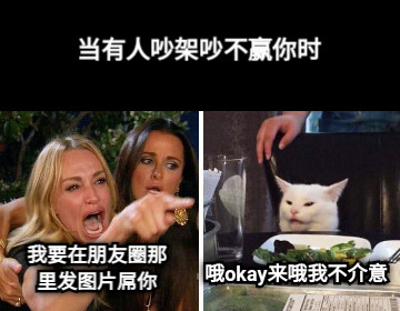 当有人吵架吵不赢你时 我要在朋友圈那里发图片屌你 哦okay来哦我不介意