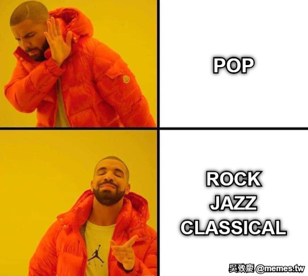 POP  ROCK JAZZ CLASSICAL