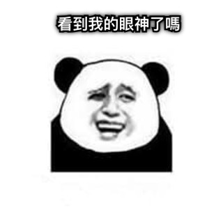 看到我的眼神了嗎