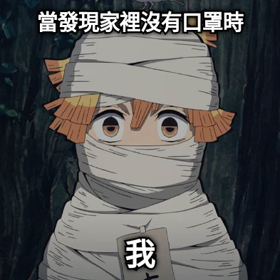 當發現家裡沒有口罩時 我