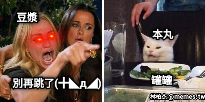 豆漿 本丸 別再跳了(╬◣д◢) 罐罐