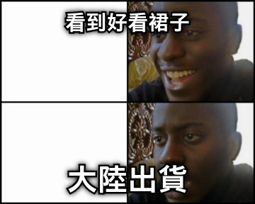 看到好看裙子 大陸出貨