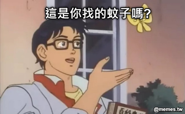 這是你找的蚊子嗎?