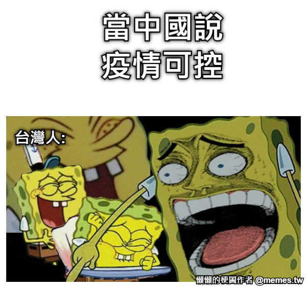 當中國說 台灣人: 疫情可控