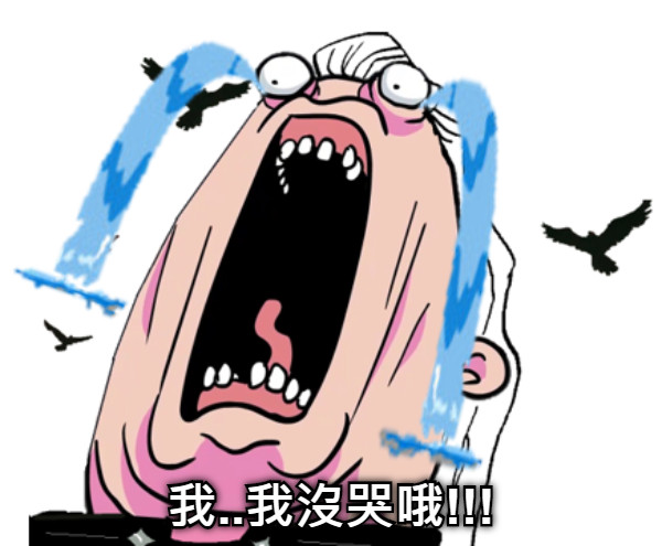 我..我沒哭哦!!!