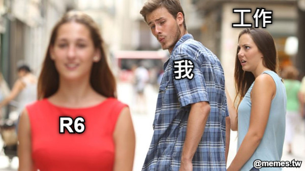 我 R6 工作