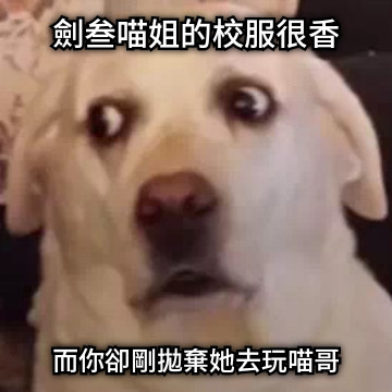 劍叁喵姐的校服很香 而你卻剛拋棄她去玩喵哥