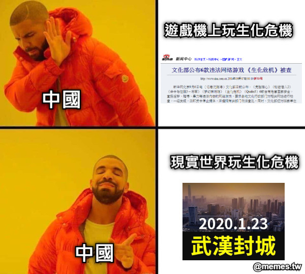 遊戲機上玩生化危機 現實世界玩生化危機 中國 中國