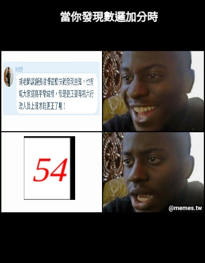 當你發現數邏加分時