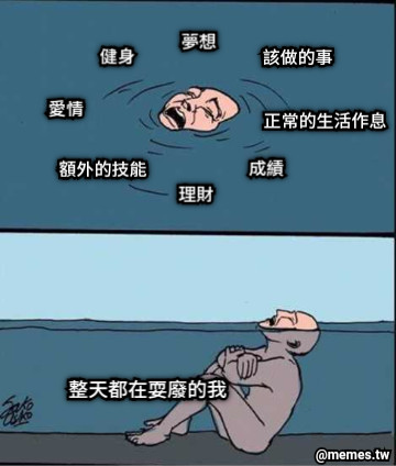 整天都在耍廢的我 正常的生活作息 理財 夢想 該做的事 健身 成績 愛情 額外的技能