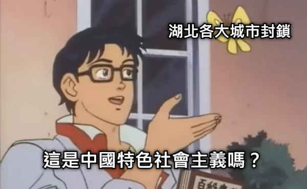湖北各大城市封鎖 這是中國特色社會主義嗎？