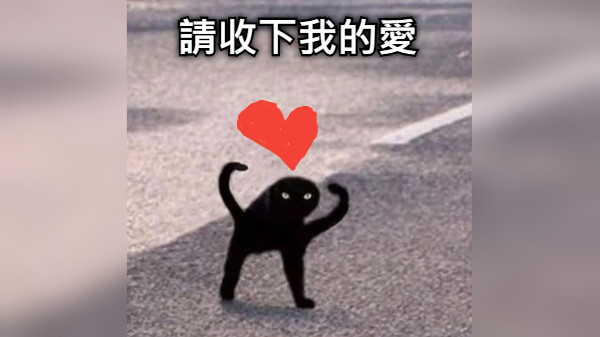 請收下我的愛