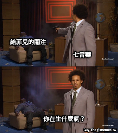 給菲兒的關注 七音華 你在生什麼氣？