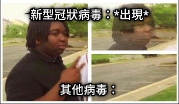 新型冠狀病毒：*出現* 其他病毒：