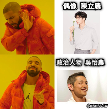偶像  陳立農 政治人物  吳怡農