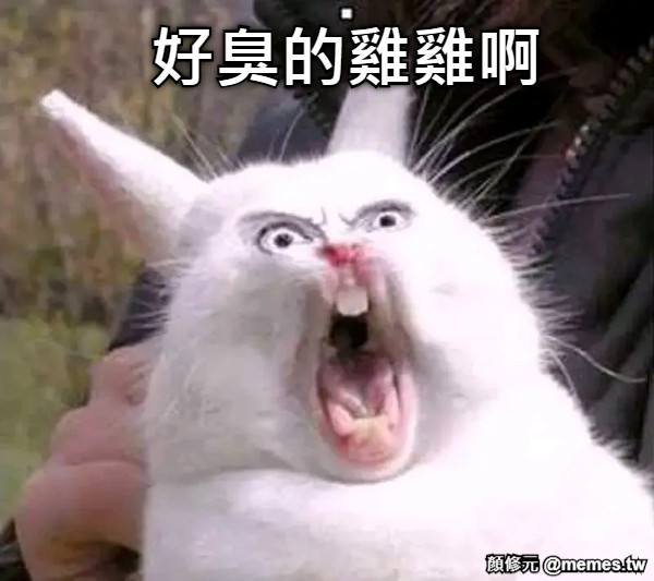 好臭的雞雞啊