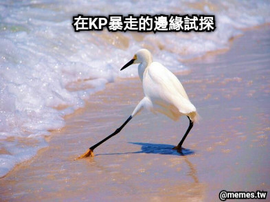在KP暴走的邊緣試探